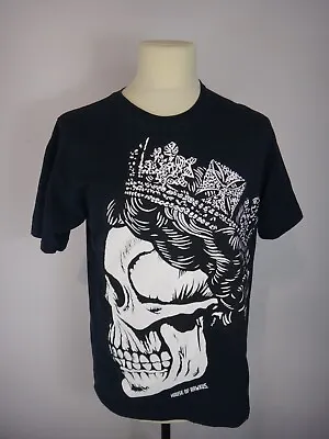 Buy House Of Rawkus T Shirt Mens Medium Black Graphic Print Gildan Ultra Cotton  • 10.99£