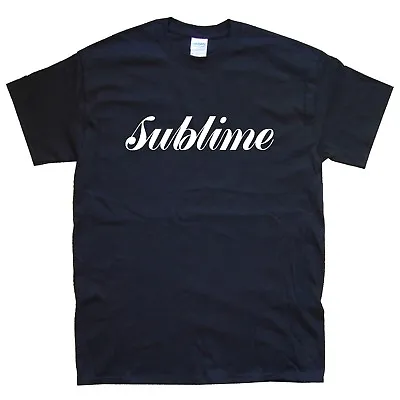 Buy SUBLIME New T-SHIRT Sizes S M L XL XXL Colours Black White   • 15.59£