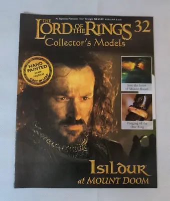 Buy Eaglemoss LOTR Lord Of The Rings Collector's Models Magazine Only Issue No 32 • 4.45£