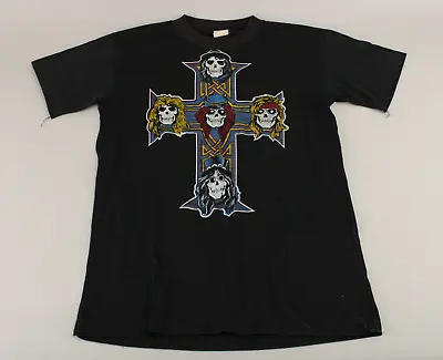Buy Auth. Vintage Guns N Roses Appetite For Destruction T-Shirt 1987 Tour Rayco Sz M • 125.37£