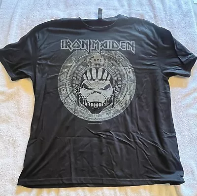 Buy Iron Maiden Book Of Souls Skull T-Shirt Black XXL • 14.99£
