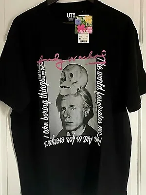 Buy Rare - New + Tags Special Limited Edition UNIQLO UT X Andy Warhol T Shirt • 39.99£