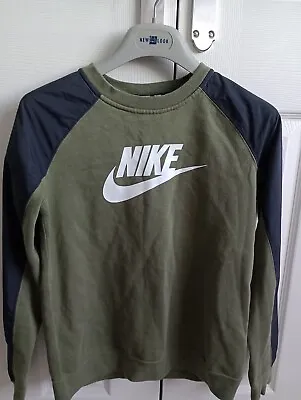 Buy Nike Boys Green And Black Sweater 147-158cm • 5£