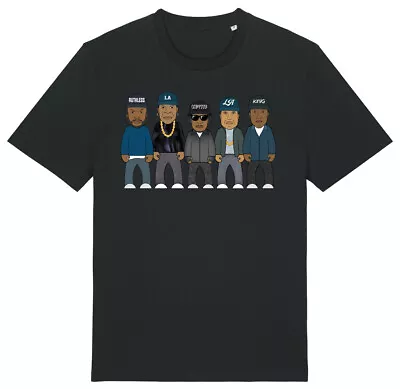 Buy Compton Connection T-Shirt VIPWees Adults Kids Or Baby Inspired By Music Rap Nwa • 11.99£
