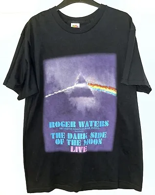 Buy Roger Waters / Pink Floyd T-Shirt, Black, Size Large, 2007 Concert Tour Tee • 49.99£