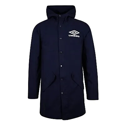 Buy Umbro Mens Drill Parka Jacket Coat Rain Outerwear • 64.99£