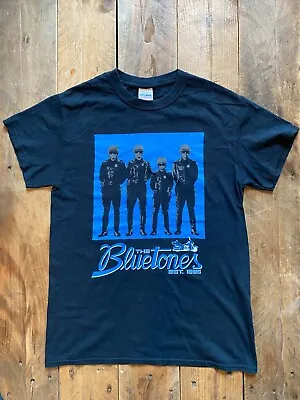 Buy The Bluetones Band T-Shirt - Black - Police/Troopers - S - Gildan Heavy Cotton • 15£