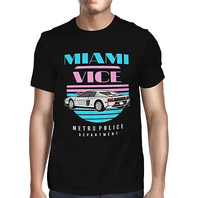 Buy 1Tee Mens Miami Vice Var  T-Shirt • 7.99£