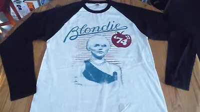 Buy BLONDIE - Debbie Harry Long Sleeve T-Shirt Size Large.New.Unisex,Punk,Ramones • 14.99£