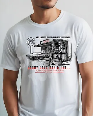 Buy Bruce Springsteen Inspired T-Shirt Glory Days Bar & Grill • 13.99£