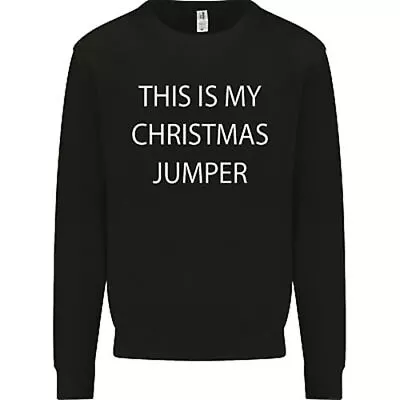 Buy This Is My Christmas Jumper Funny Xmas Mens Sweatshirt Jumper • 22.99£