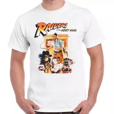 Buy Raiders Of The Lost Ark 80s Action Adventure Film Retro T Shirt 590 • 6.35£