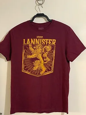 Buy Game Of Thrones House Lannister - T-Shirt - Mens Med • 8£