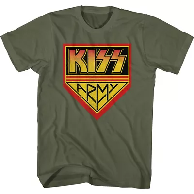 Buy Kiss Army Band Logo Adult T Shirt Metal Music Band Merch • 40.90£