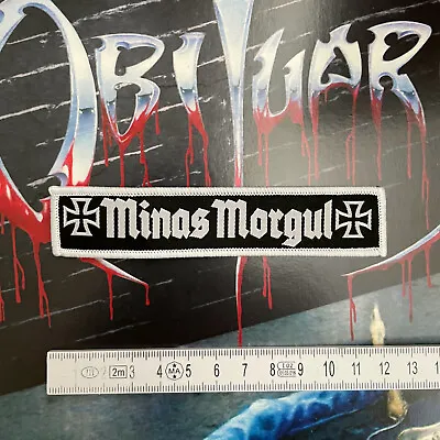Buy Minas Morgul - Logo Aufnäher | Black & Heavy Metal Sammlung, Battle Jacket • 9.26£