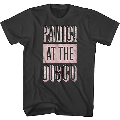 Buy Panic At The Disco Logo Men's T Shirt Pop Rock Music Merch • 40.37£