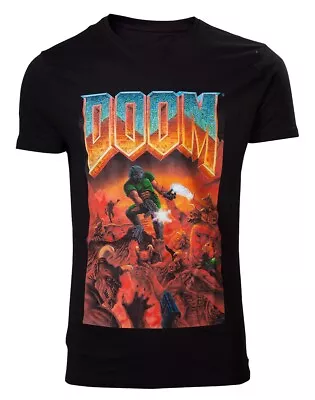 Buy Doom T-shirt Classic Box Art Black • 20.89£