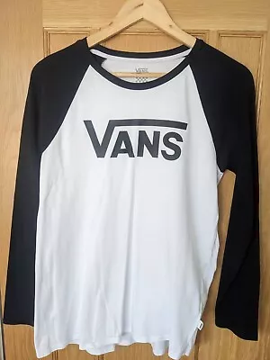 Buy Vans Logo Designer Long-Sleeved T-Shirt (Medium) • 10£