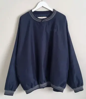 Buy North End Windbreaker Pullover Sweatshirt Jacket Size 2XL XXL All Climate Navy • 9.95£