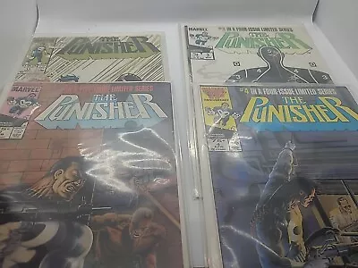 Buy The Punisher Vol. 2 #1-4 Marvel Comics 1985 Complete Set Lot • 63£
