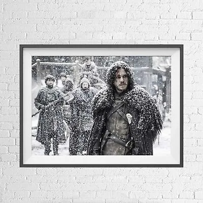 Buy GAME OF THRONES JON SNOW NIGHT'S WATCH POSTER PICTURE PRINT Sizes A5 To A0 **NEW • 6.23£