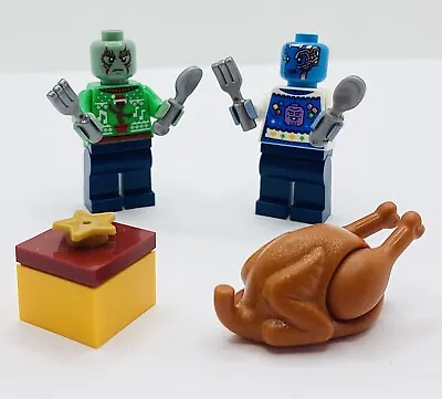 Buy Lego Marvel Guardians Of The Galaxy Nebula & Drax Minifigure Christmas Jumper • 19.99£