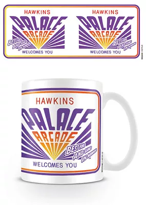Buy Stranger Things - Hawkins Palace Arcade Mug New Gift Boxed 100 % Official Merch • 9.25£