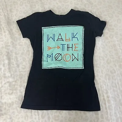 Buy Walk The Moon Shirt Women’s Size XS Band Tee Top • 9.65£