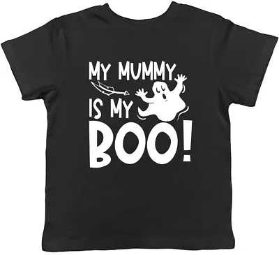 Buy My Mummy Is My Boo Kids Halloween Childrens T Shirt Tee • 5.99£