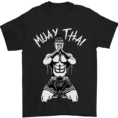 Buy Muay Thai Fighter Mixed Martial Arts MMA Mens T-Shirt 100% Cotton • 10.49£