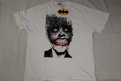Buy Batman Arkham City Joker White T Shirt New Official Dc Comics • 7.99£