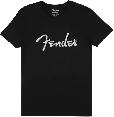 Buy Fender Spaghetti Logo T Shirt - Black - XL • 21.99£