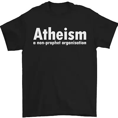 Buy Atheism A Non Profit Organisation Atheist Mens T-Shirt 100% Cotton • 7.99£