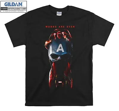 Buy Marvel Captain America Comic T-shirt Gift Hoodie Tshirt Men Women Unisex F352 • 11.99£