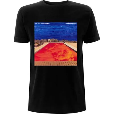 Buy Official Red Hot Chili Peppers Californication Mens Black T Shirt RHCP Tee • 14.50£