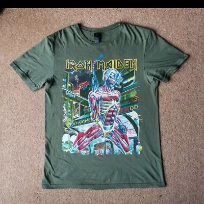 Buy Iron Maiden Somewhere On Tour  86/87 Replica  Future Past        T-Shirt Medium  • 37.95£