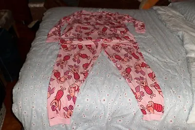 Buy Lovely Ladies Fleece Disney Piglet Pjs Size Xl (18-20)***bnwt***new**** • 16.99£