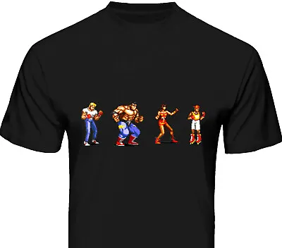 Buy Retro Streets Of Rage 2 Black T-Shirt Mens Unisex Tshirt Top Christmas Gift • 9.99£