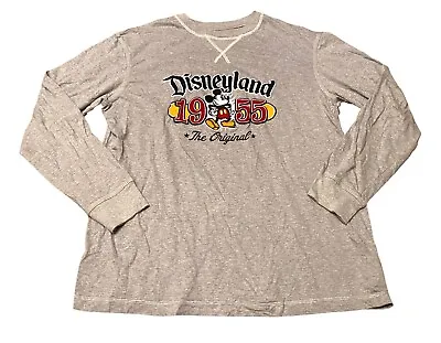 Buy Disneyland Parks Grey Cotton Mickey Mouse T-Shirt Top Tees (XL) ‘Original’ (K8) • 5.94£
