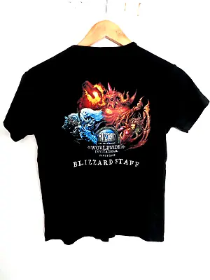 Buy World Of Warcraft Blizzard Blizzcon T-Shirt 2008 Paris Employee Womens Very Rare • 84.99£
