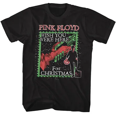Buy Pink Floyd Wish You Were Here For Christmas Men's T Shirt Psychedelic Music • 40.39£