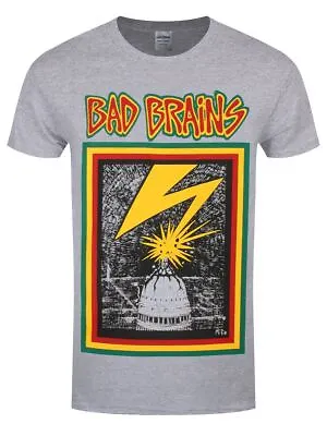 Buy Bad Brains T-shirt The Yellow Tape Men's Grey • 16.99£