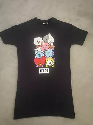 Buy BT21 Night T Shirt Size 6-8 Uk • 5£