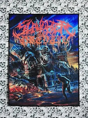 Buy SEW ON PRINTED BACK PATCH JACKET 25cm X 19.5cm SLAUGHTER TO PREVAIL METAL • 29.99£