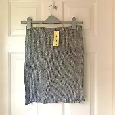 Buy Bnwt Ladies Size 10 Short  Skirt From Innocence Clothing Black & Grey • 4.99£