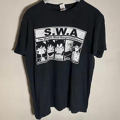 Buy DBZ Dragon Ball Z NWA Parody Anime Vintage Tshirt (L)  Large • 20£