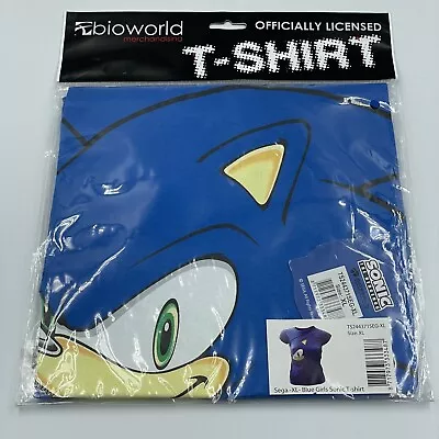 Buy SEGA • Sonic The Hedgehog • Girls T-Shirt • Extra Large • XL • Sealed New Tags • 19£
