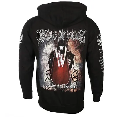 Buy Cradle Of Filth Hoodie Cruelty And The Beast Sweater Zip Up Goth Metal Small S • 51.39£