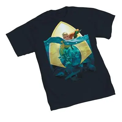 Buy DC Comics Aquaman Sea King T-Shirt Mens Blue • 19.99£