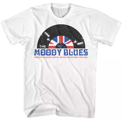 Buy The Moody Blues Nights In White Satin Record Men's T Shirt R&B Rock Music • 40.37£